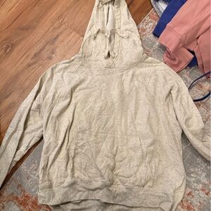 Old Navy Off-White Speckled Hoodie